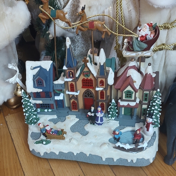 Other - Santa Sleigh Village Decor